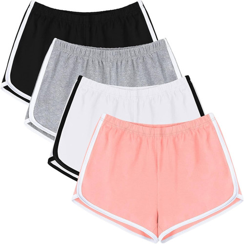 Pack yoga short pants cotton - 4,