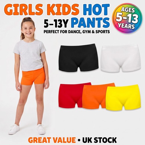 Girls kids stretch hot - hot, pants