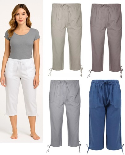Ladies womens shorts pedal - 3/4,