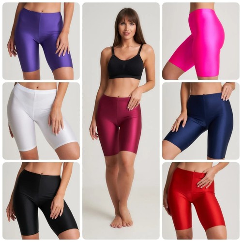 Ladies women shiny lycra - shiny,
