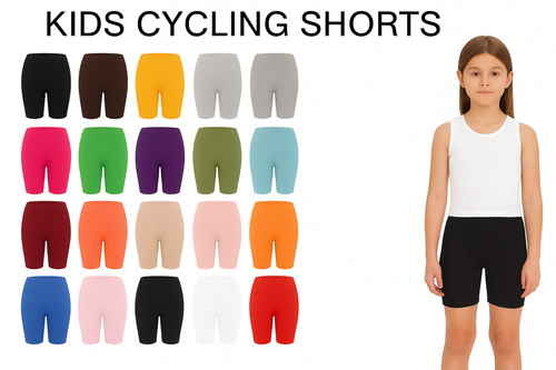 Girls kids plain - plain, stretchy