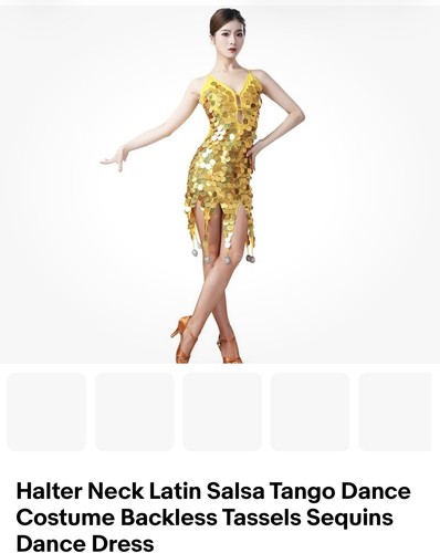 Halter neck latin - neck,