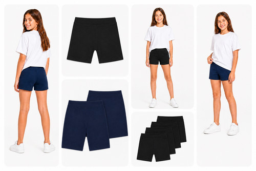 Girls cotton shorts - girls, kids
