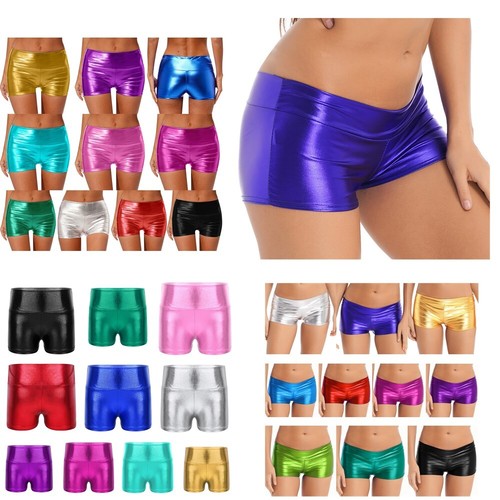 Women shiny metallic hot - uk,