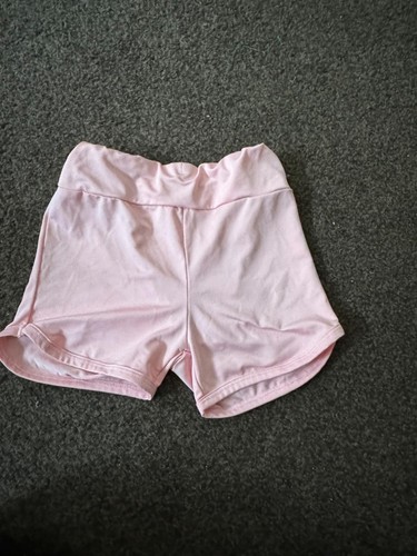 Girls pink dance shorts - , age